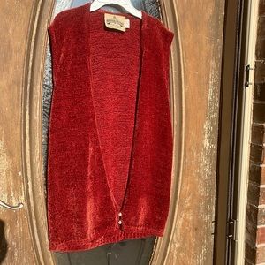 C.B Milligan  Cardigan Vest! Size Medium